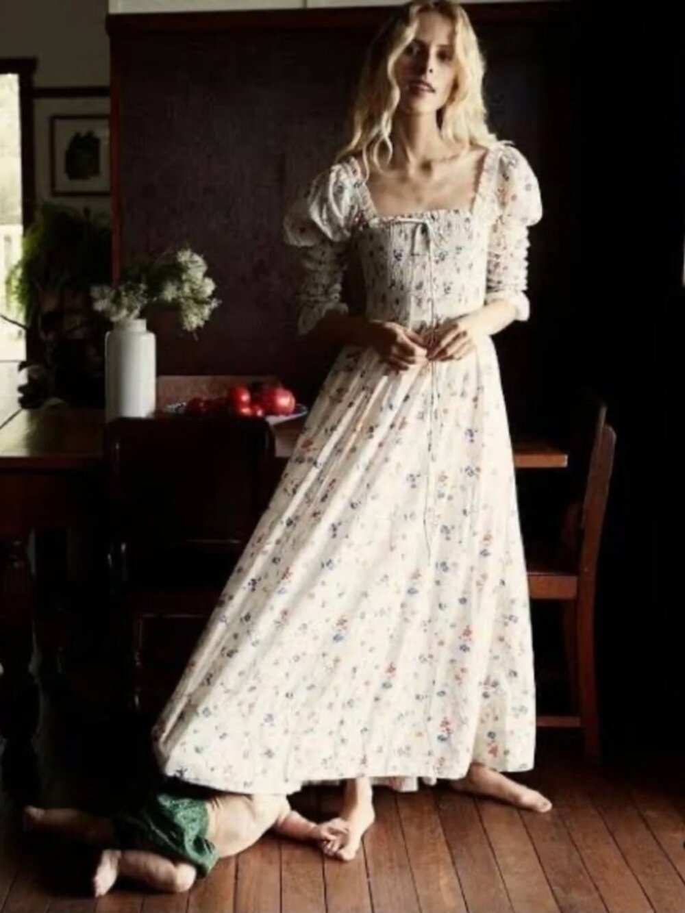 Dôen RARE Bijou Dress in Octavia Print Size L